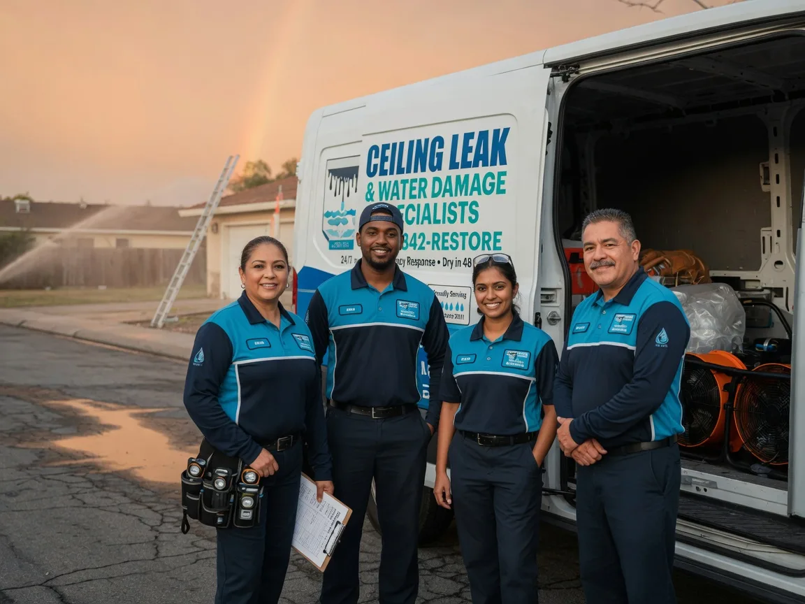 Ceiling Leak Cleanup company in Omaha, TX